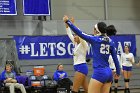 Volleyball vs Emerson  Wheaton College Women's Volleyball vs Emerson College. - Photo by Keith Nordstrom : Wheaton, Volleyball, VB2019
